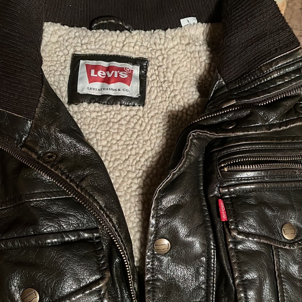 Levi’s Leather Jacket - image 2